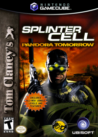 Splinter Cell Pandora Tomorrow Gamecube US box art